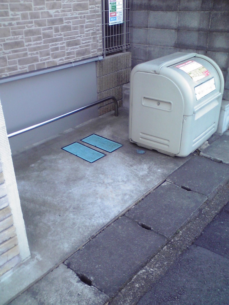 跡形もなく消えていた今朝の駐輪場